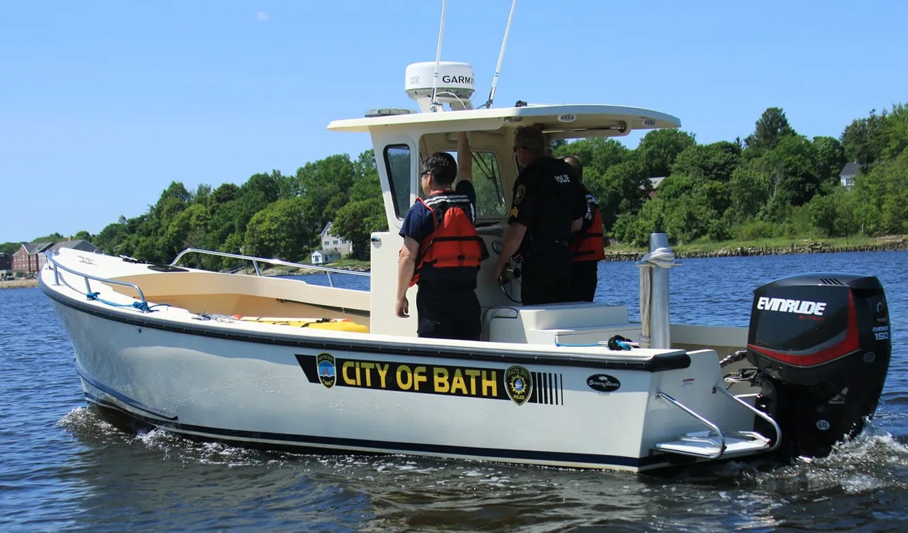 City of Bath, police commercial boat